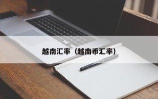 越南汇率（越南币汇率）