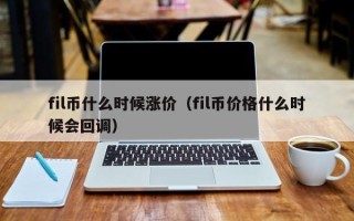 fil币什么时候涨价（fil币价格什么时候会回调）