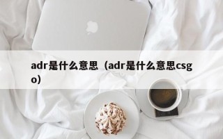 adr是什么意思（adr是什么意思csgo）