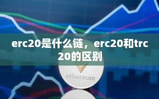 erc20是什么链，erc20和trc20的区别