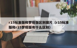 r15标准版和梦境版区别图片（r15标准版和r15梦境版有什么区别）