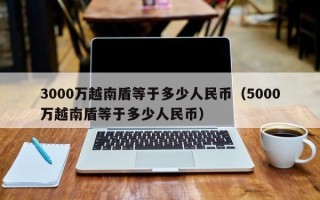 3000万越南盾等于多少人民币（5000万越南盾等于多少人民币）