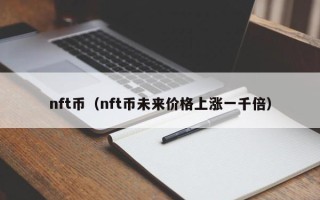 nft币（nft币未来价格上涨一千倍）