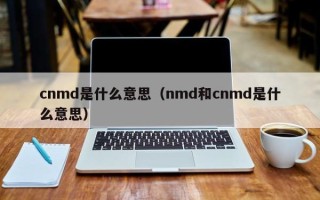 cnmd是什么意思（nmd和cnmd是什么意思）