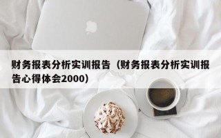 财务报表分析实训报告（财务报表分析实训报告心得体会2000）