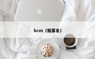 bcm（报菜名）