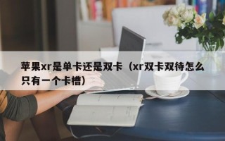 苹果xr是单卡还是双卡（xr双卡双待怎么只有一个卡槽）