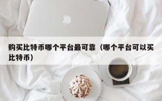 购买比特币哪个平台最可靠（哪个平台可以买比特币）