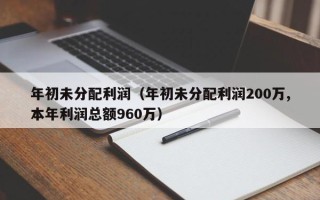 年初未分配利润（年初未分配利润200万,本年利润总额960万）