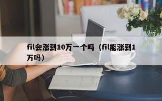 fil会涨到10万一个吗（fil能涨到1万吗）