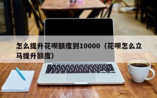 怎么提升花呗额度到10000（花呗怎么立马提升额度）