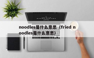 noodles是什么意思（fried noodles是什么意思）