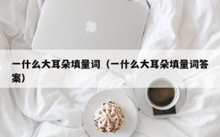 一什么大耳朵填量词（一什么大耳朵填量词答案）