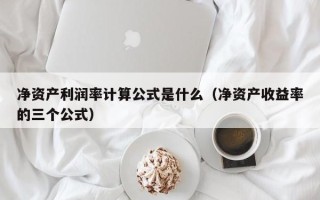 净资产利润率计算公式是什么（净资产收益率的三个公式）