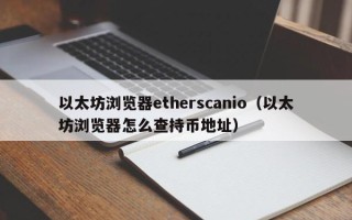 以太坊浏览器etherscanio（以太坊浏览器怎么查持币地址）