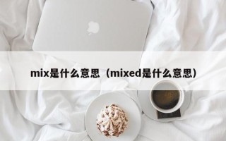 mix是什么意思（mixed是什么意思）