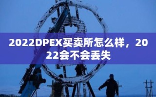 2022DPEX买卖所怎么样，2022会不会丢失