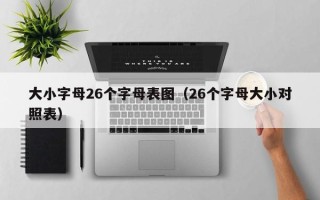 大小字母26个字母表图（26个字母大小对照表）