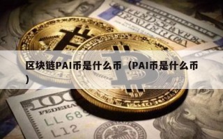 区块链PAI币是什么币（PAI币是什么币）