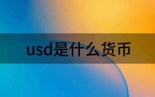 usd是什么货币（浅析外汇的货币种类有哪些）