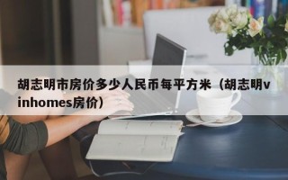 胡志明市房价多少人民币每平方米（胡志明vinhomes房价）