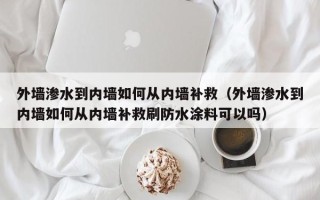 外墙渗水到内墙如何从内墙补救（外墙渗水到内墙如何从内墙补救刷防水涂料可以吗）