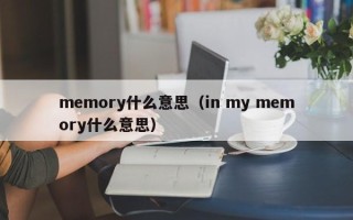 memory什么意思（in my memory什么意思）