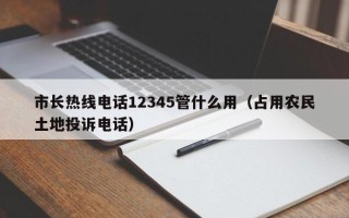 市长热线电话12345管什么用（占用农民土地投诉电话）