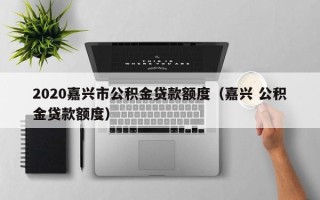 2020嘉兴市公积金贷款额度（嘉兴 公积金贷款额度）