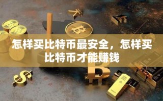 怎样买比特币最安全，怎样买比特币才能赚钱