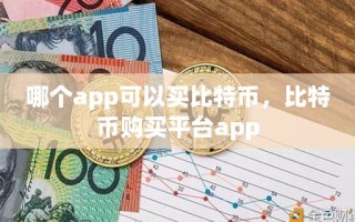 哪个app可以买比特币，比特币购买平台app