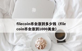 filecoin币会涨到多少钱（filecoin币会涨到1000美金）