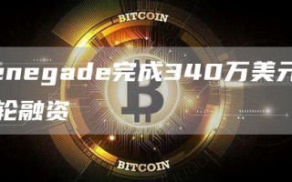 Renegade完成340万美元种子轮融资