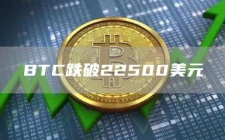 BTC跌破22500美元