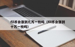 fil币会涨到几万一枚吗（fil币会涨到十万一枚吗）