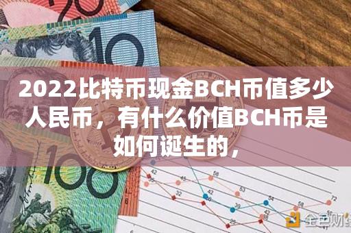 2022比特币现金BCH币值多少人民币，有什么价值BCH币是如何诞生的，-第1张图片-昕阳网