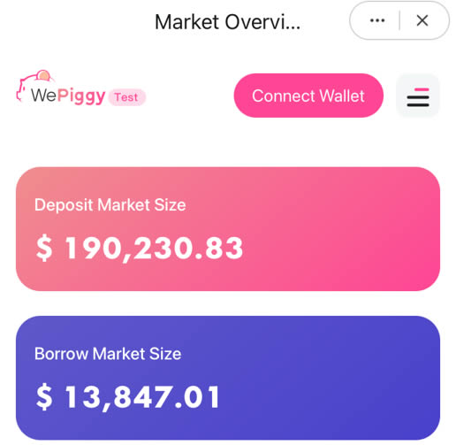 2022imToken钱包WePiggy Optimism主网手机端操作操作指南-第1张图片-昕阳网