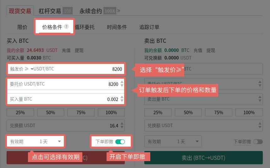 2022GateIO买卖所价jia格条件单操作说明-悠嘻资讯xun网