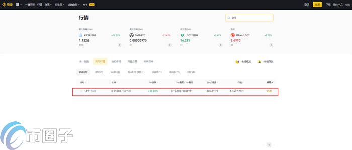 2022LPT币怎么买，有什么价值LPT币买入交易教程详解-第3张图片-昕阳网
