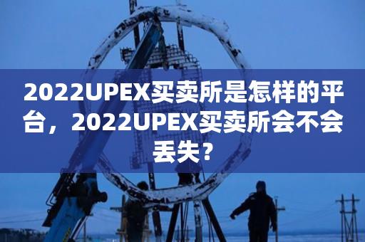 2022UPEX买卖所是怎样的平台，2022UPEX买卖所会不会丢失？-第1张图片-昕阳网