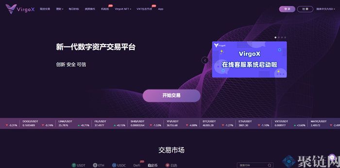 2022VirgoX交易所啥时候成立的？-第1张图片-昕阳网