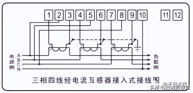 单相电表接线图（家用220v电表接线图）-第18张图片-昕阳网