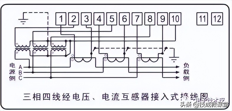 单相电表接线图（家用220v电表接线图）-第19张图片-昕阳网