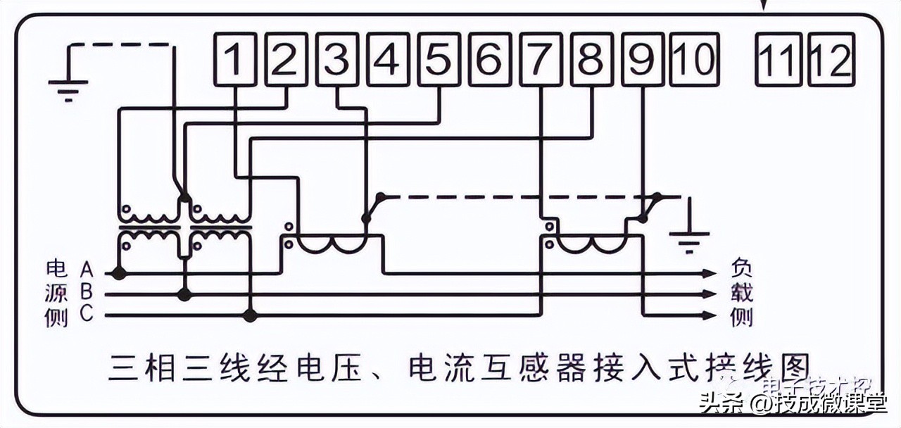 单相电表接线图（家用220v电表接线图）-第21张图片-昕阳网