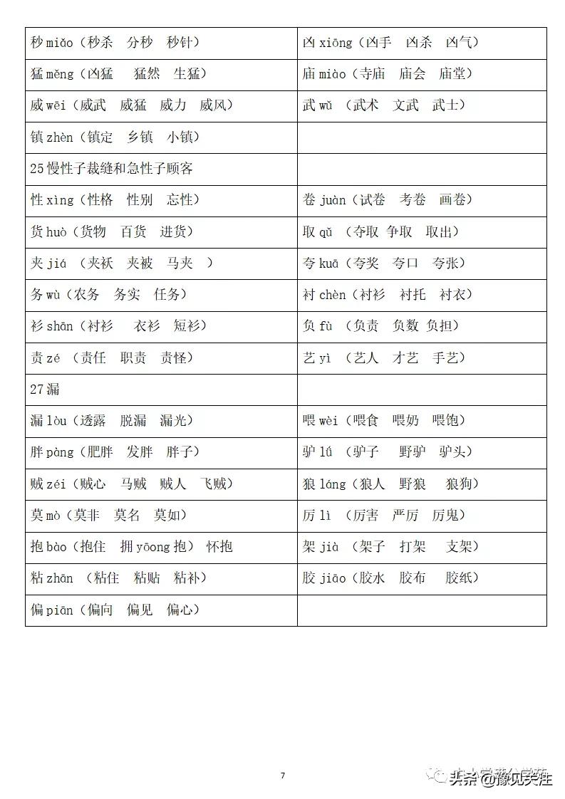 组词三年级下册（组词三年级下册《守株待兔》）-第7张图片-悠嘻资讯网