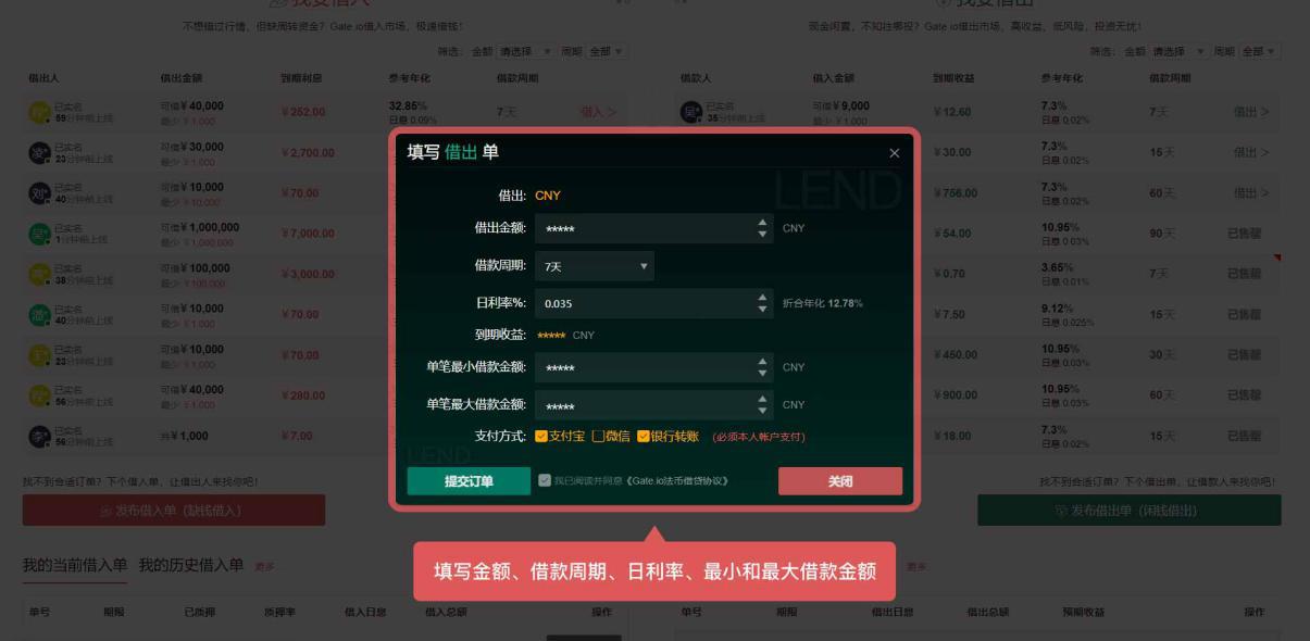 gate.io平台怎么样借出法币-第2张图片-昕阳网