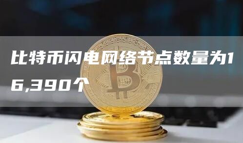 比特币闪电网络节点数量为16,390个-第1张图片-昕阳网