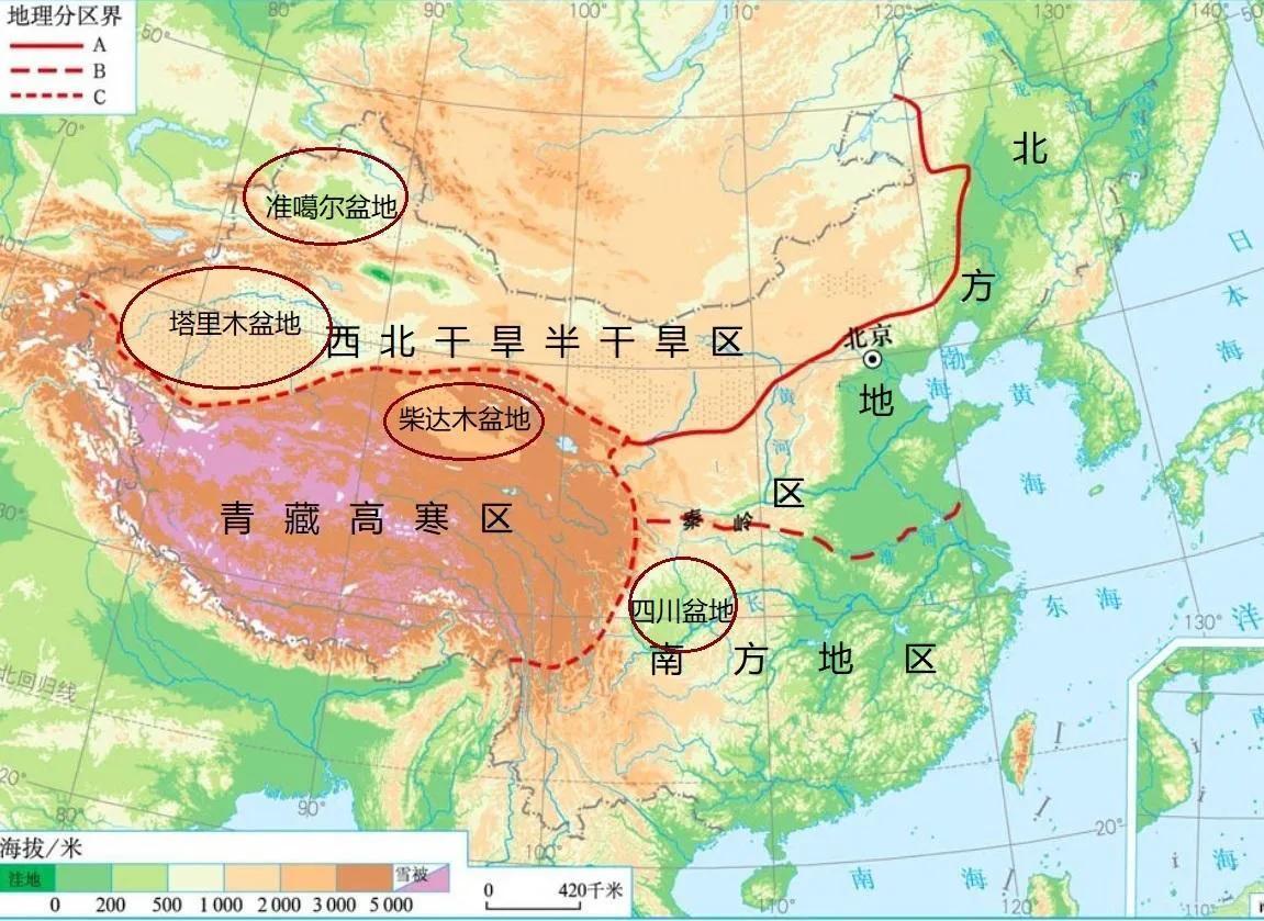 柴达木盆地属于西北地区吗（柴达木盆地在哪个地理区域）