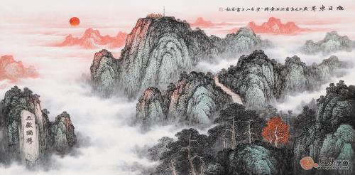 家里为什么不建议用山水画（十大最旺家的客厅挂画）-第1张图片-昕阳网