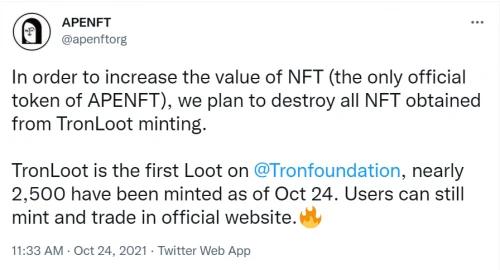 NFT销毁(nft如何销毁)-第1张图片-昕阳网